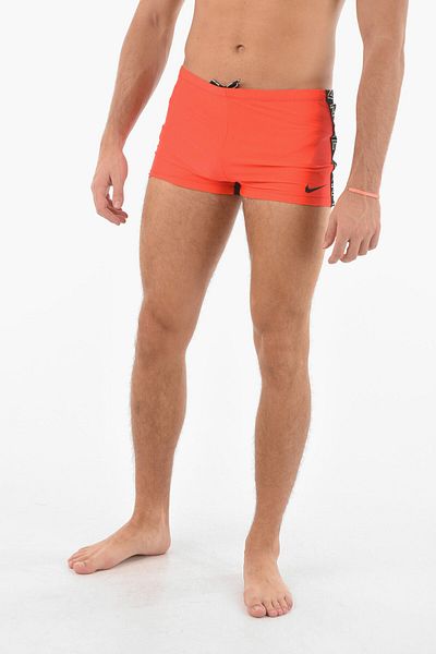 Nike Two Tone Shorts Swimsuit With Side Band Logo