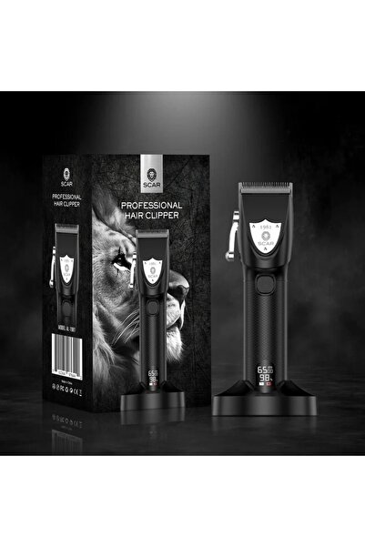 Scar Professional ماكينة قص شعر الندبات - ماكينة قص شعر احترافية متينة للرجال...