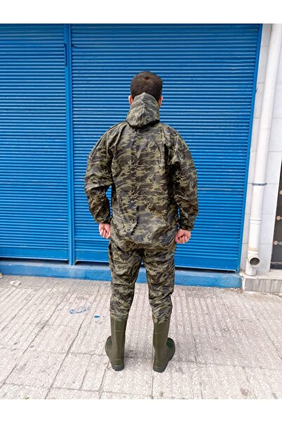 Hakel KAPÜŞONLU SU SIVI KOKU GEÇİRMEZ ÇİZMELİ TULUM