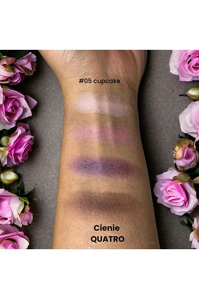 Vipera Quatro Vipera Eyeshadow, 05 cupcake, 6.7 g