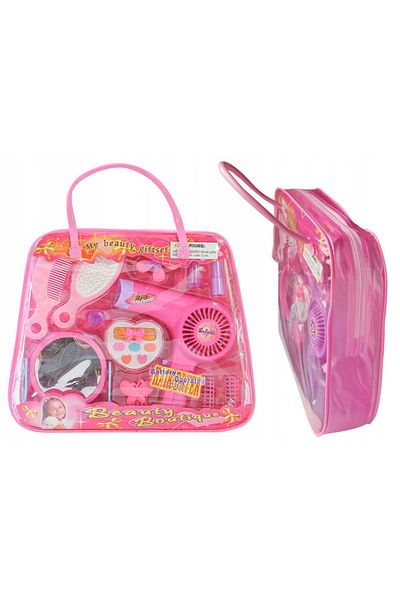 SmartVibe smart kinder vibe KinderVibe Beauty Kit for Girls with Bag, Includes Sound Dryer, Mirror, Bi