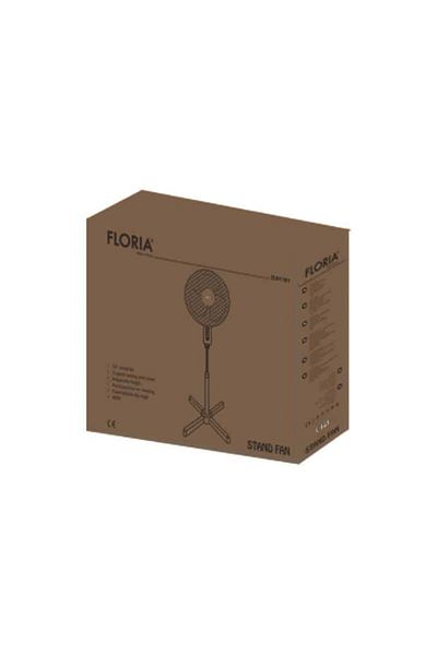 Floria Ventilator de picior, 3 setări de viteză, putere 40W FLORIA / ZLN 0996