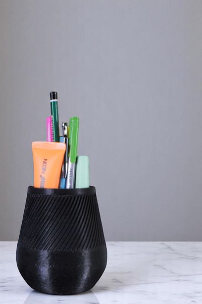 Evene Θήκη για στυλό Επιτραπέζια θήκη για στυλό Organizer Θήκη για στυλό Μαύρο Χρώμα Μοντέλο 89