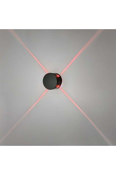 Siera 4-way RGB or red LED wall light DHL-130
