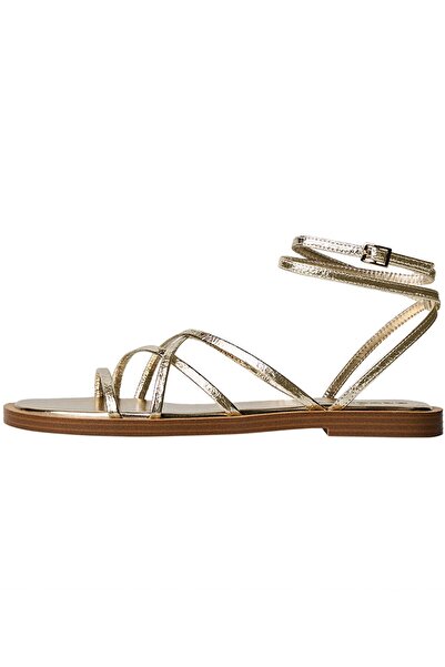 Bershka Flat multi strap sandals