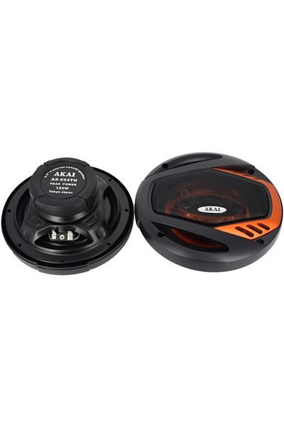 ideal STORE AKAI IdealSTORE 6.5" AS-654TH Audio Speakers, Size 16cm, Power 120W, Voice Coil Diameter 25mm, Tweeters