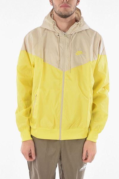 Nike Ultra Lightweight Two-Tone Windbreaker With Hood