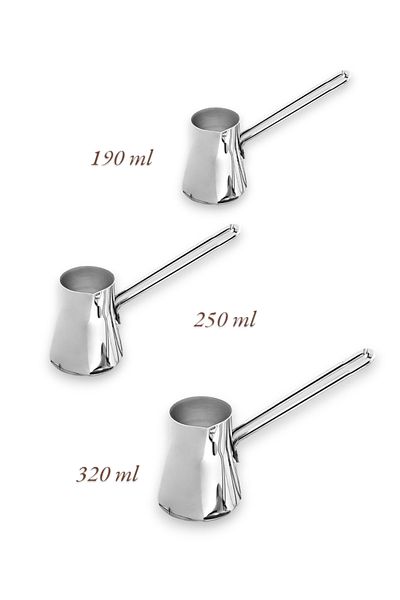 ENASHOP 3-Piece Stylish Coffee Pot Set – 18/10 Stainless Steel |   1. Class Quality, Passed the Control |   Bfa