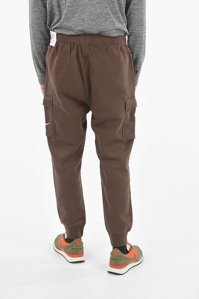 Nike Logoed Side Band Cotton Cargo Joggers