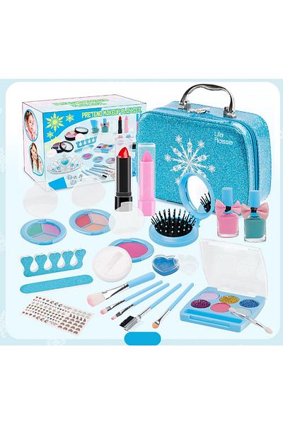 Lila Rossa Hi Lila Rossa girls beauty kit, makeup and nails, water-soluble, children over 6 years old