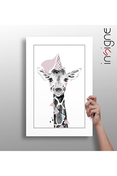 Insigne Zürafa Alüminyum Tablo
