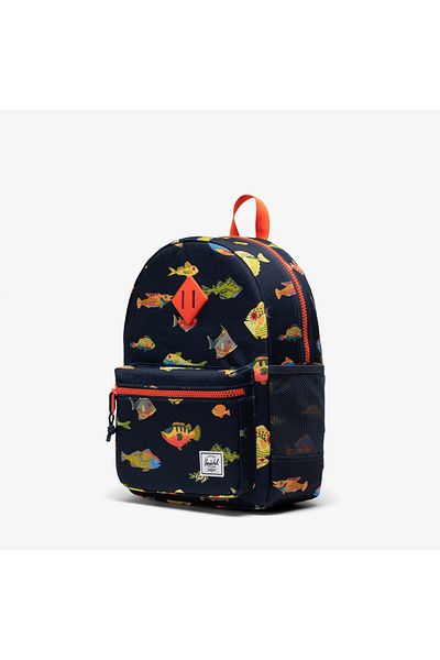 herschel Heritage Something Fishy Children's Navy Blue Mini Backpack
