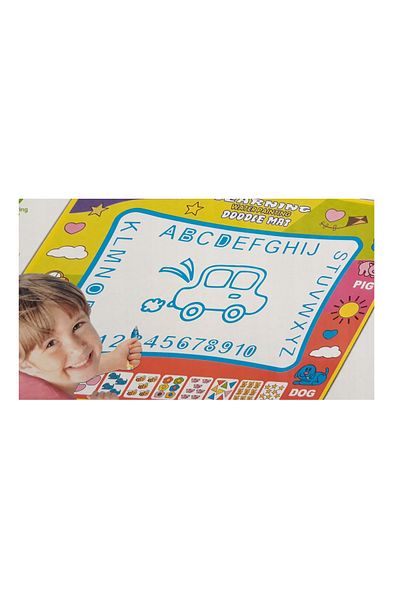 ideal STORE Covoras creativ pentru pictura idealSTORE Magic Water Paint, Dimensiuni 80 x 60 cm, Confectionat din