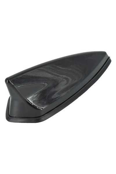 ideal STORE ACTIVA FM Radio Antenna shark black PREMIUM, Mounted by gluing with double-sided adhesive tape