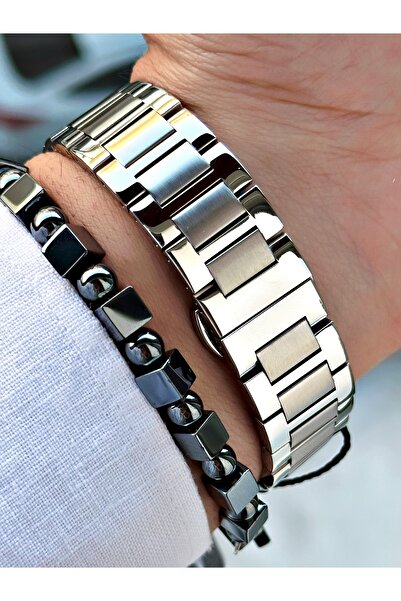 Bentini Men's Wrist Watch – Functional, Steel Band, Waterproof, 2-Year Warranty