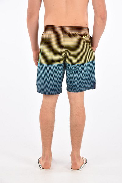 Nike Striped Boxer Swimsuit