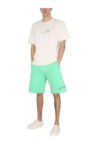 MSGM Fantastic Green Bermuda