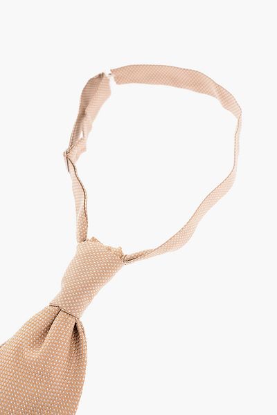 Corneliani Solid Color Silk Ascot Tie