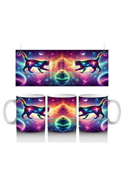 Wisdom Rain كوب قطط مجرية يحب الأطفال الحليب