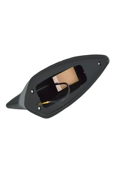 ideal STORE ACTIVA FM Radio Antenna shark black PREMIUM, Mounted by gluing with double-sided adhesive tape