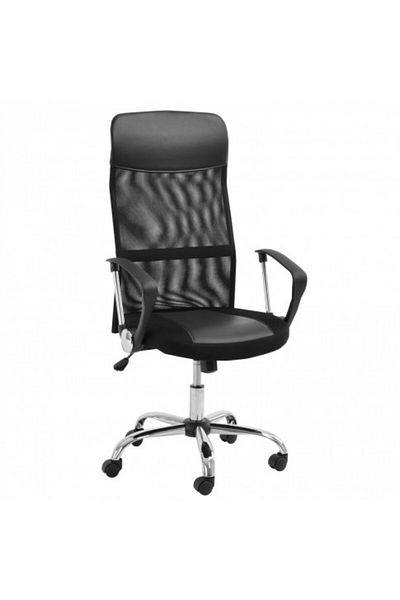 ideal STORE idealSTORE Viking office chair, swivel with butterfly mechanism, mesh + polyurethane backrest, with