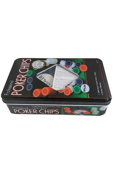 Claum Texas Hold'em poker set 100 chips, ClauM