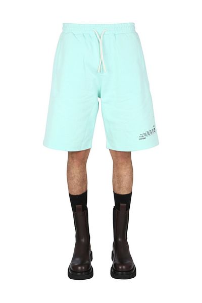 MSGM Fantastic Green Bermuda