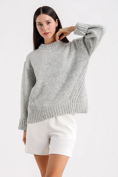 Barbara Baileys Crew Neck Oversize Women's Sweater