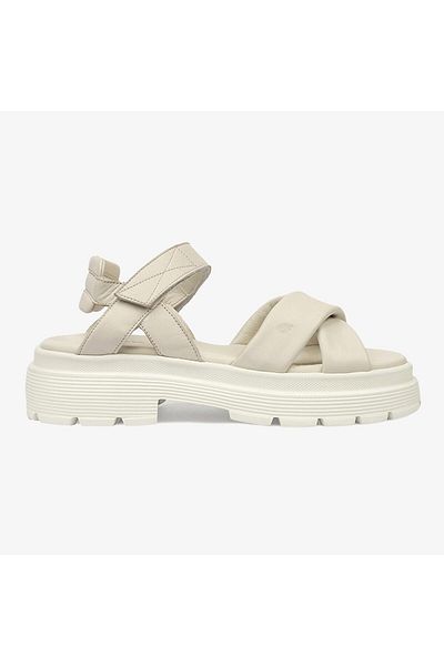 Greyder 59040 Sandale de damă din piele naturală crem