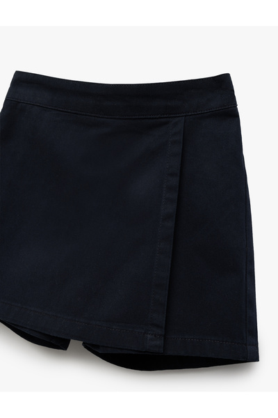 Koton Pamuklu Gabardin Şort Etek