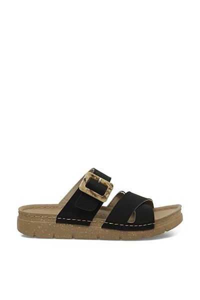 Polaris 166933.Z5Fx Women's Slippers Black