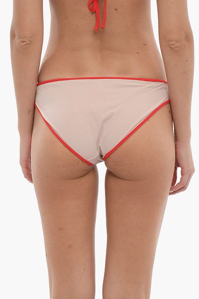 Diesel Slip de bikini Bfpn-Angelss din material elastic cu model E contrastant