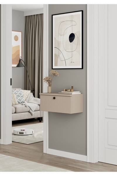 enwood MİMOSA MDF DUVARA MONTE KAPAKLI DRESUAR (50 cm)