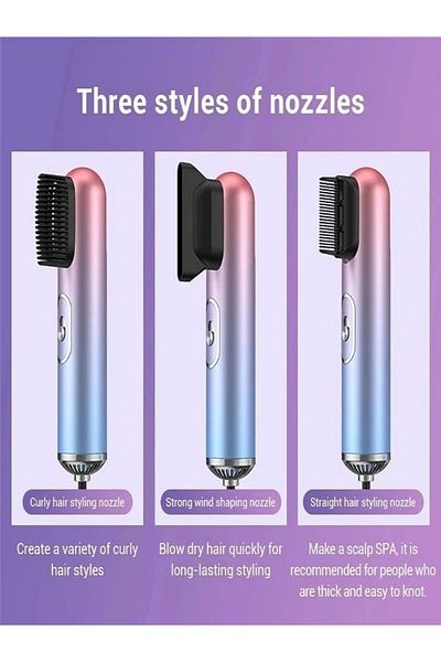 HTC 4 in 1 Hair Styler & Hair Dryer HS-2201