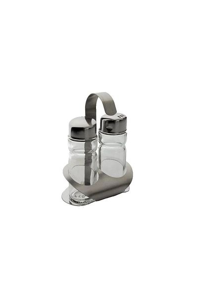 BASURRAH Glass feature with steel stand