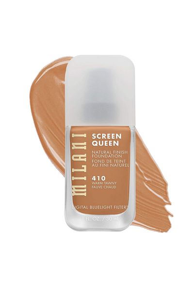 MILANI Screen Queen Liquid Foundation Makeup - Cruelty Free Foundation With Digital Bluelight Filter