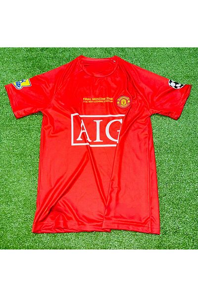 Lion Spor MANC UNITED ΚΟΚΚΙΝΟ ΚΟΝΤΟΜΑΝΙΚΟ RONALDO ΤΖΕΡΣΕΪ