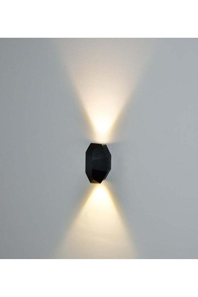 Siera Modern LED Wall Light with One or Two Sides Lighting | Model DHL-132 - Geometric Design with Precise Angle