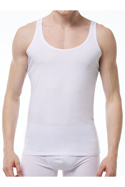 LİNOTTİ Li̇notti̇ Modal Fabric Unseen Skin Color Men's Tank Top 00010852