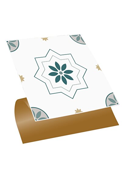 TİNK Kendinden Yapışkanlı Yer Zemin Kaplama Casablanca Desenli Pvc Karo 30x30 Cm (4 ADET) 0,36m2