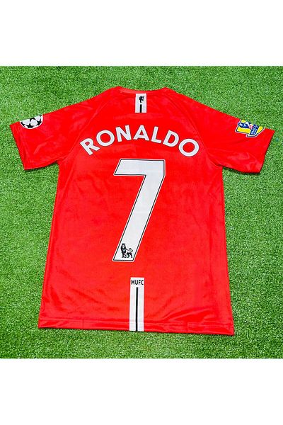 Lion Spor MANC UNITED ΚΟΚΚΙΝΟ ΚΟΝΤΟΜΑΝΙΚΟ RONALDO ΤΖΕΡΣΕΪ