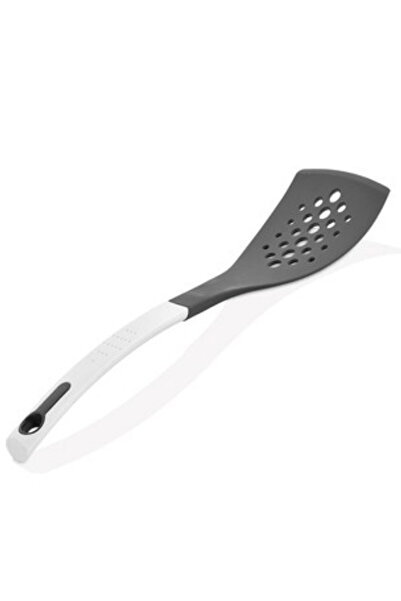 SİHİRLİ AYAKLAR Grey-White Sturdy Hard Plastic Spatula Durable up to 180 Degrees 31cm Bpa Free