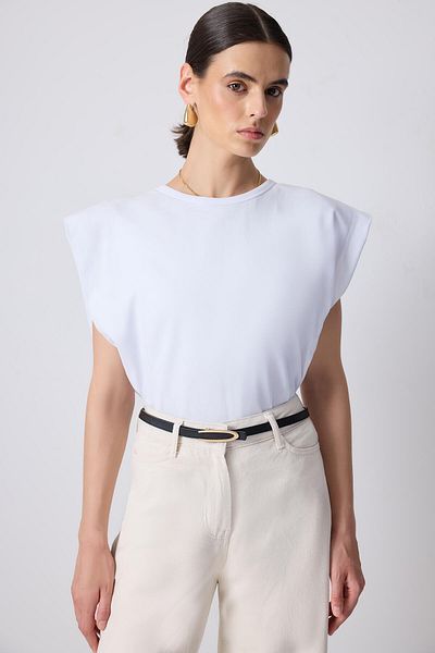 Touché Privé Long Buckle Thin Belt