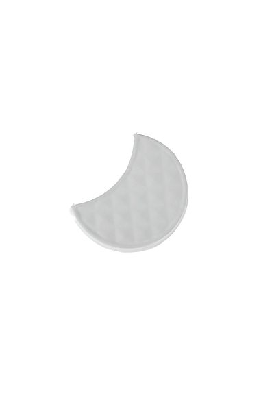 OEM Key cover, 27 x 16 mm, protection and identification, made of flexible PVC, white