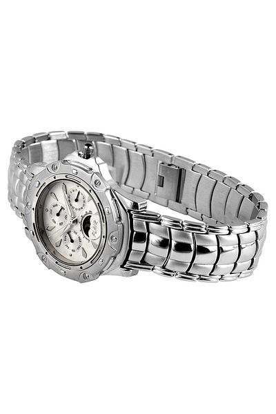 MBrands men's watch, silver, stainless steel