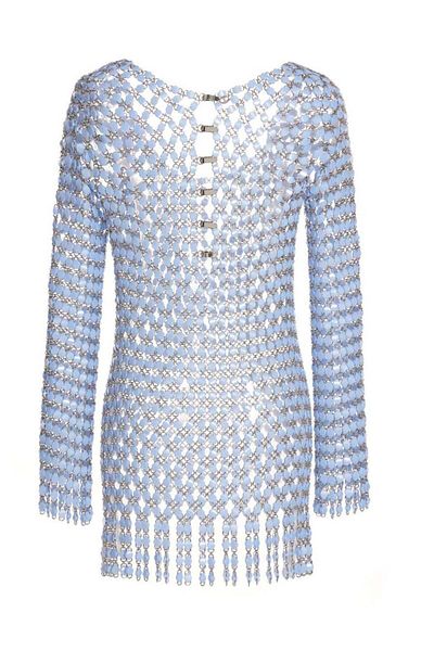 RABANNE Rochie Rabanne din tricot acrilic