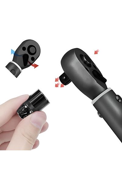 ideal STORE IdealSTORE Multifunctional Torque Wrench, It has a solid steel construction, Minimum torque 7 Nm,