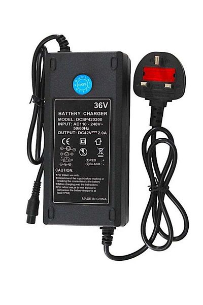 Toybox 36V Battery Charger For Drift Scooter With Big Socket 1cm Pin