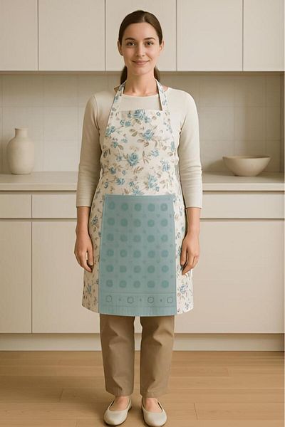 MODALİN Towel Kitchen Apron Practical Use Apron