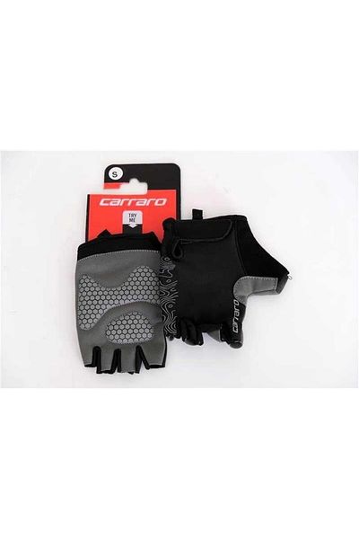 Carraro Short Finger Gloves Small Black Cr-23011